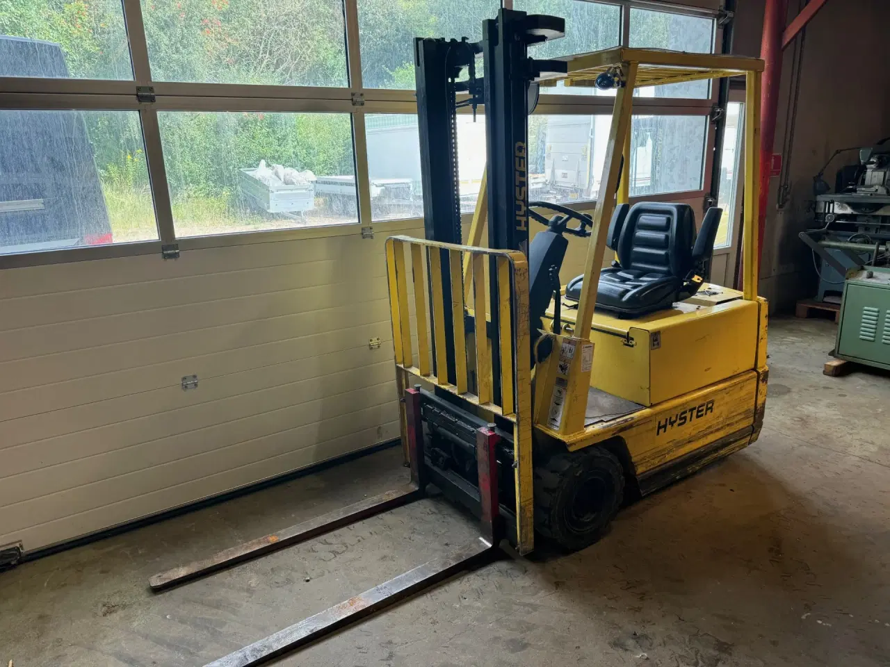 Billede 4 - Hyster 1250 kg eltruck. God stand. Kun 2522 timer.
