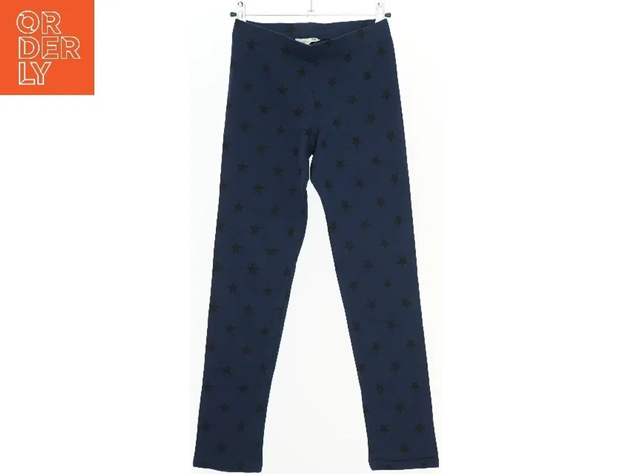 Billede 1 - Mørkeblå leggings med stjernemønster fra H&M (str. 152)