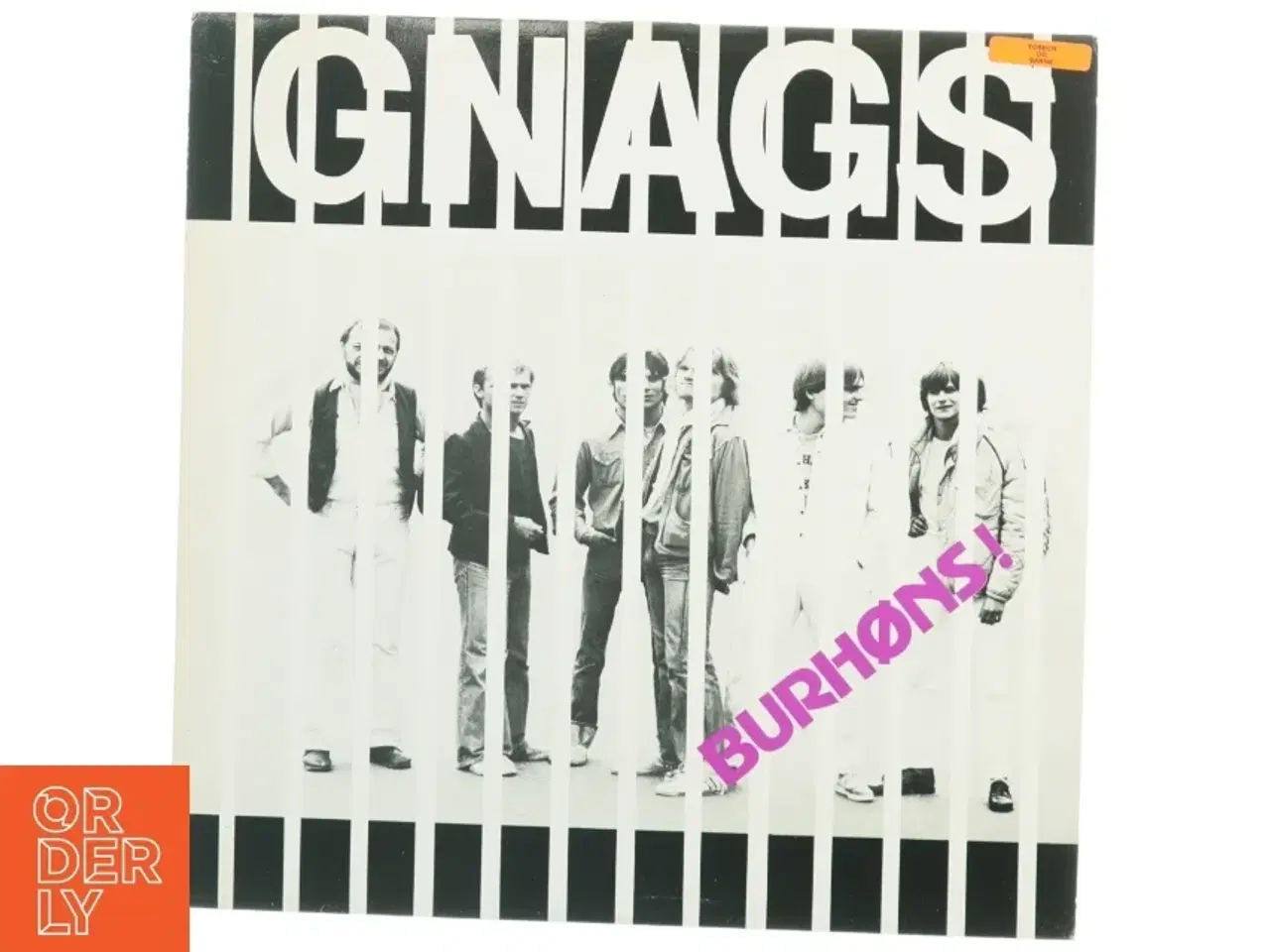 Billede 1 - Gnags - Burhøns LP vinylplade (str. 31 x 31 cm)
