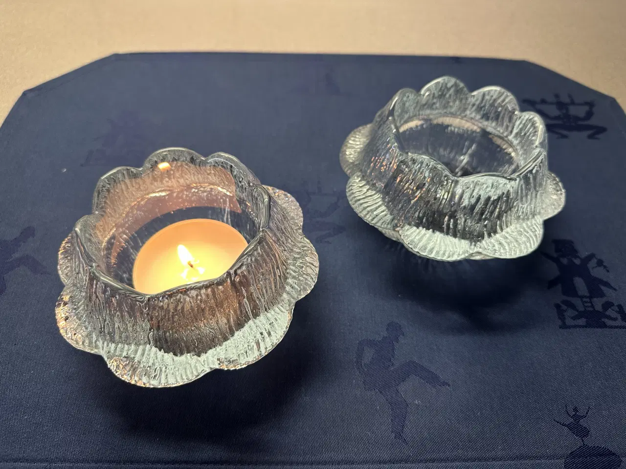 Billede 9 - Holmegaard Åkande Fyrfads lysestager 