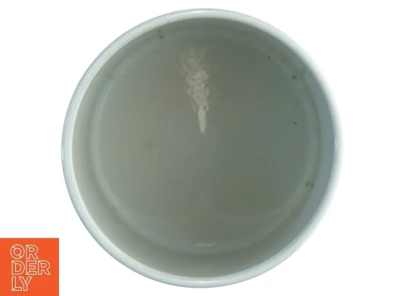 Billede 2 - Hvid keramik urtepotteskjuler (str. 15 x 16 cm)