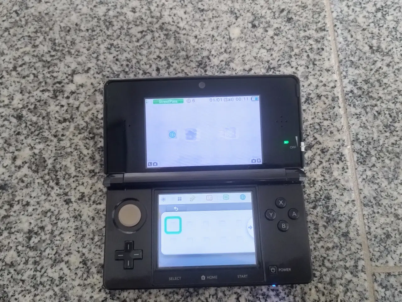 Billede 6 - Nintendo 3DS, sort inkl. stylus & oplader