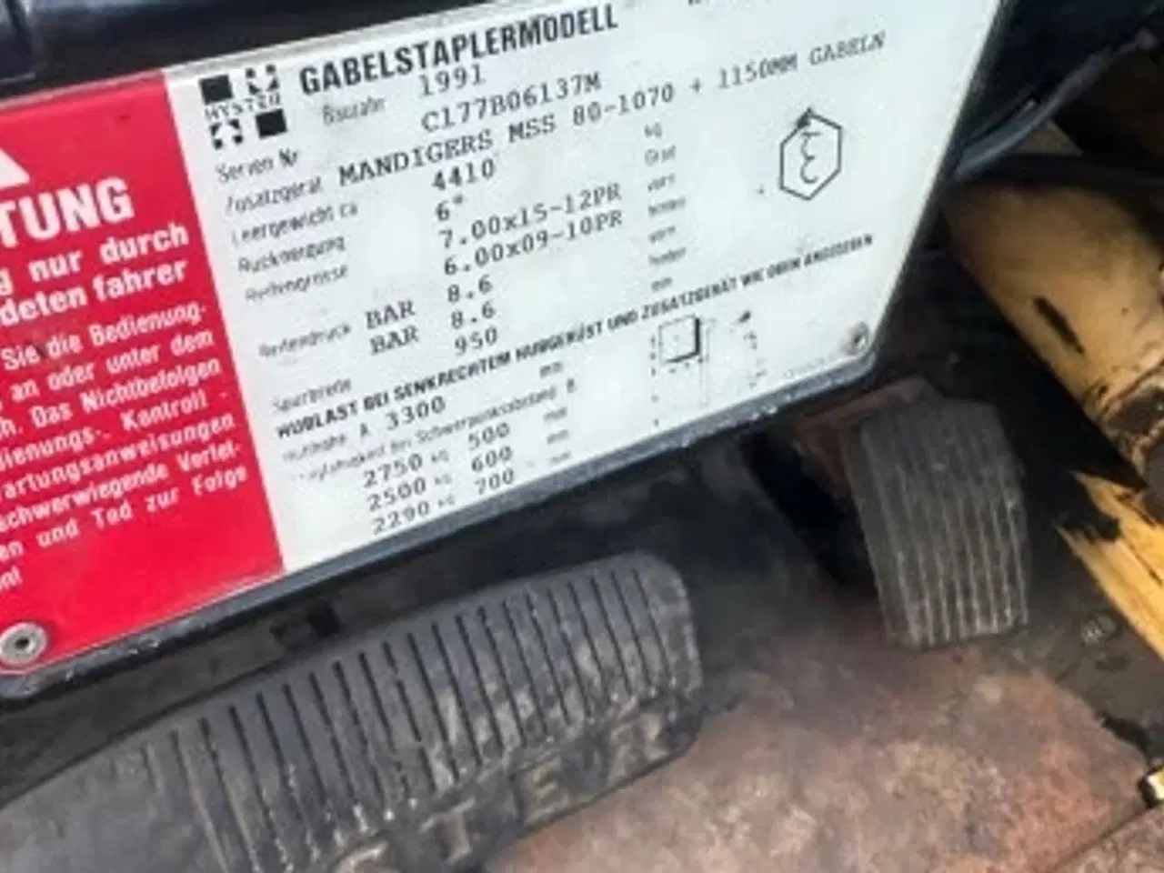 Billede 5 - Gastruck med friløft