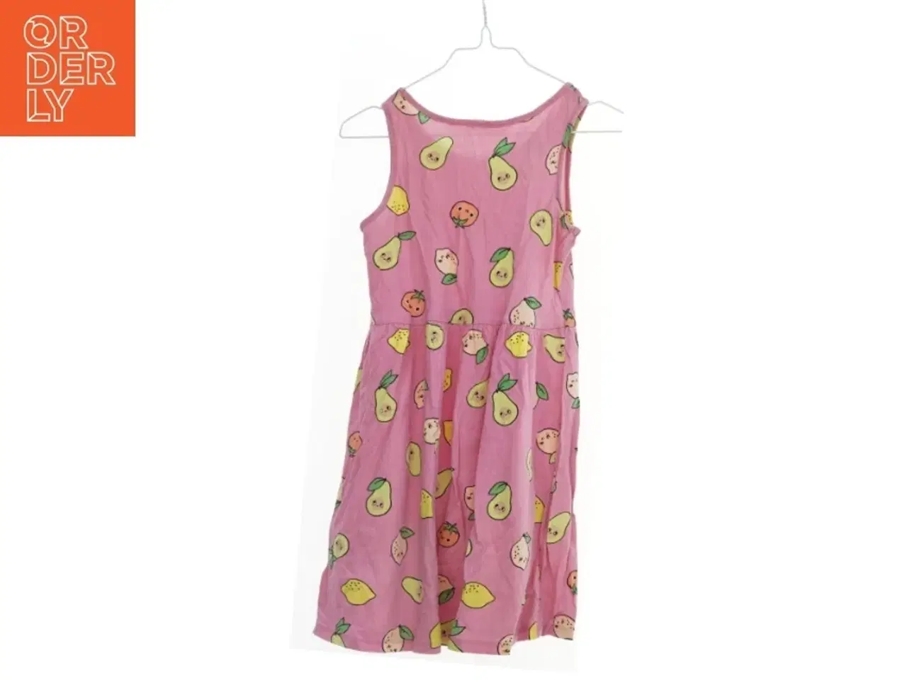 Billede 2 - Lyserød kjole med frugtprint fra H&M (str. 122)