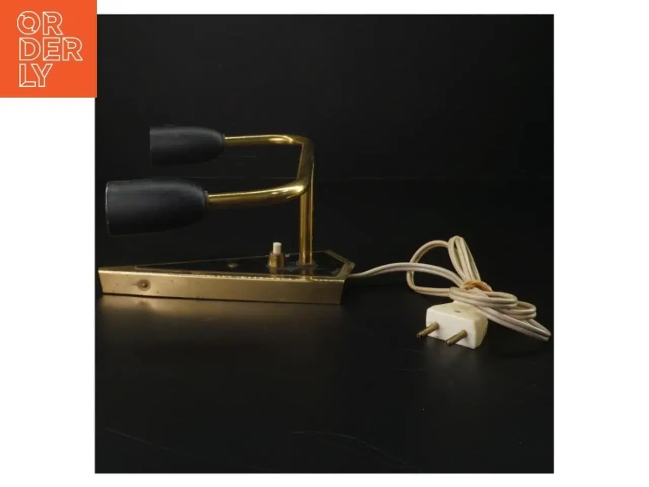 Billede 3 - Væglampe med to fatninger (str. H. 18,5 cm)