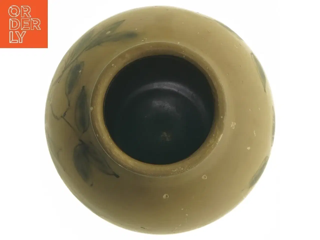 Billede 4 - Dekoreret keramikvase (str. 18,5 cm)