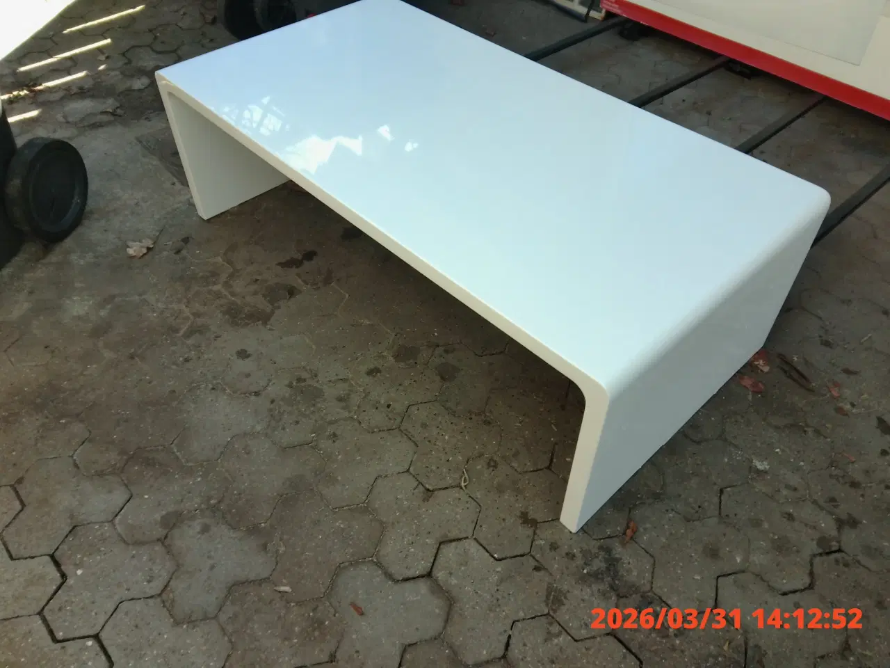 Billede 2 - Hvidlakeret sofabord