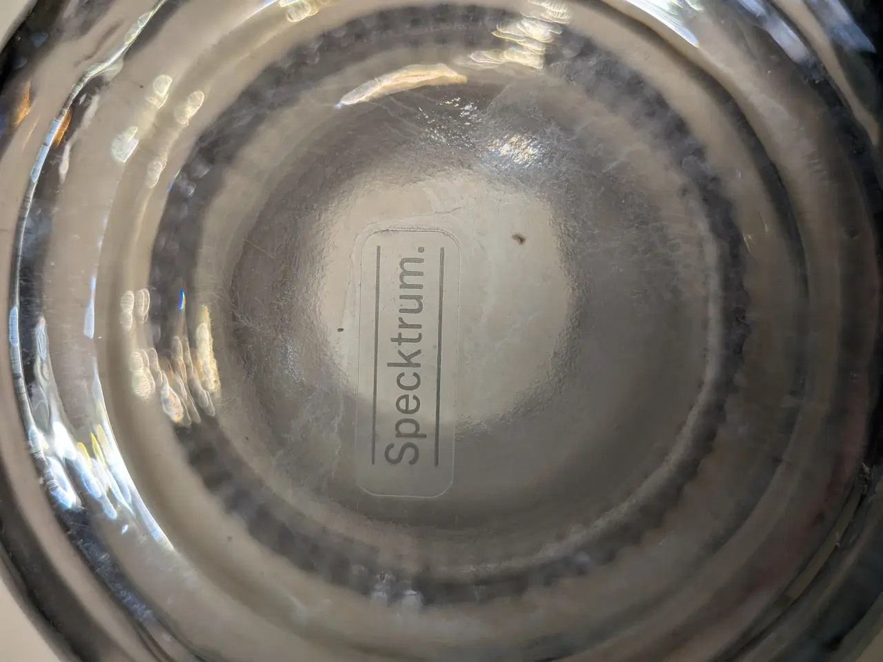 Billede 5 - Smuk Spektrum glasvase (H: 20 cm) – Flot mønster