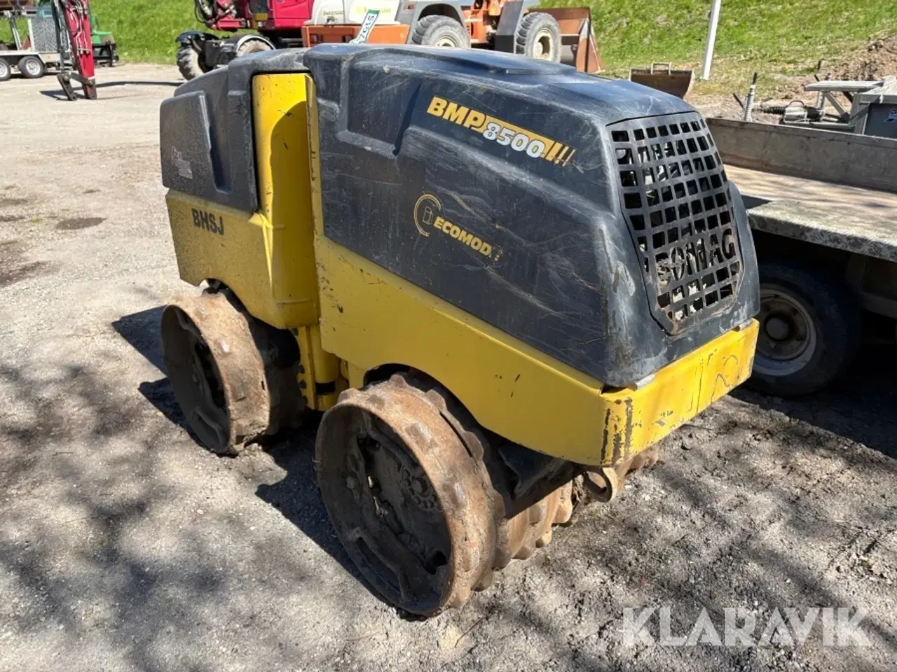 Billede 4 - Råjordskompaktor Bomag BMP 8500