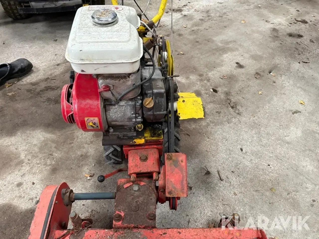 Billede 10 - Fræsemaskine med kost og sneslynge Texas