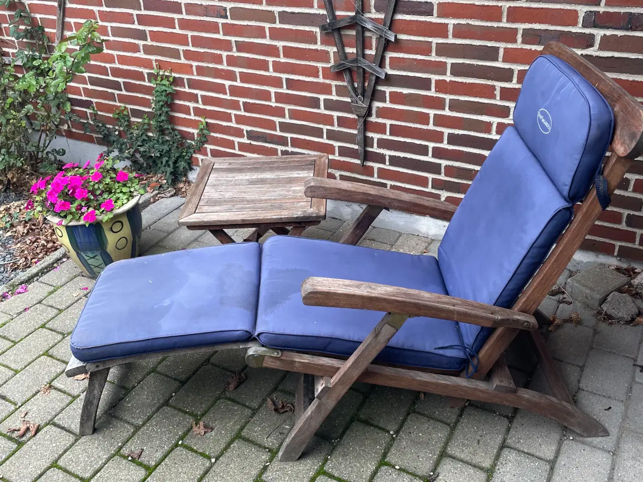 Billede 2 - Teak Dæksstol