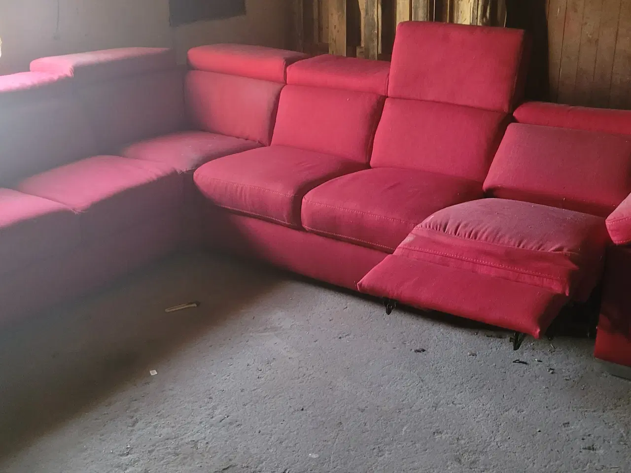 Billede 2 - Hjort knudsen  sofa i rød 