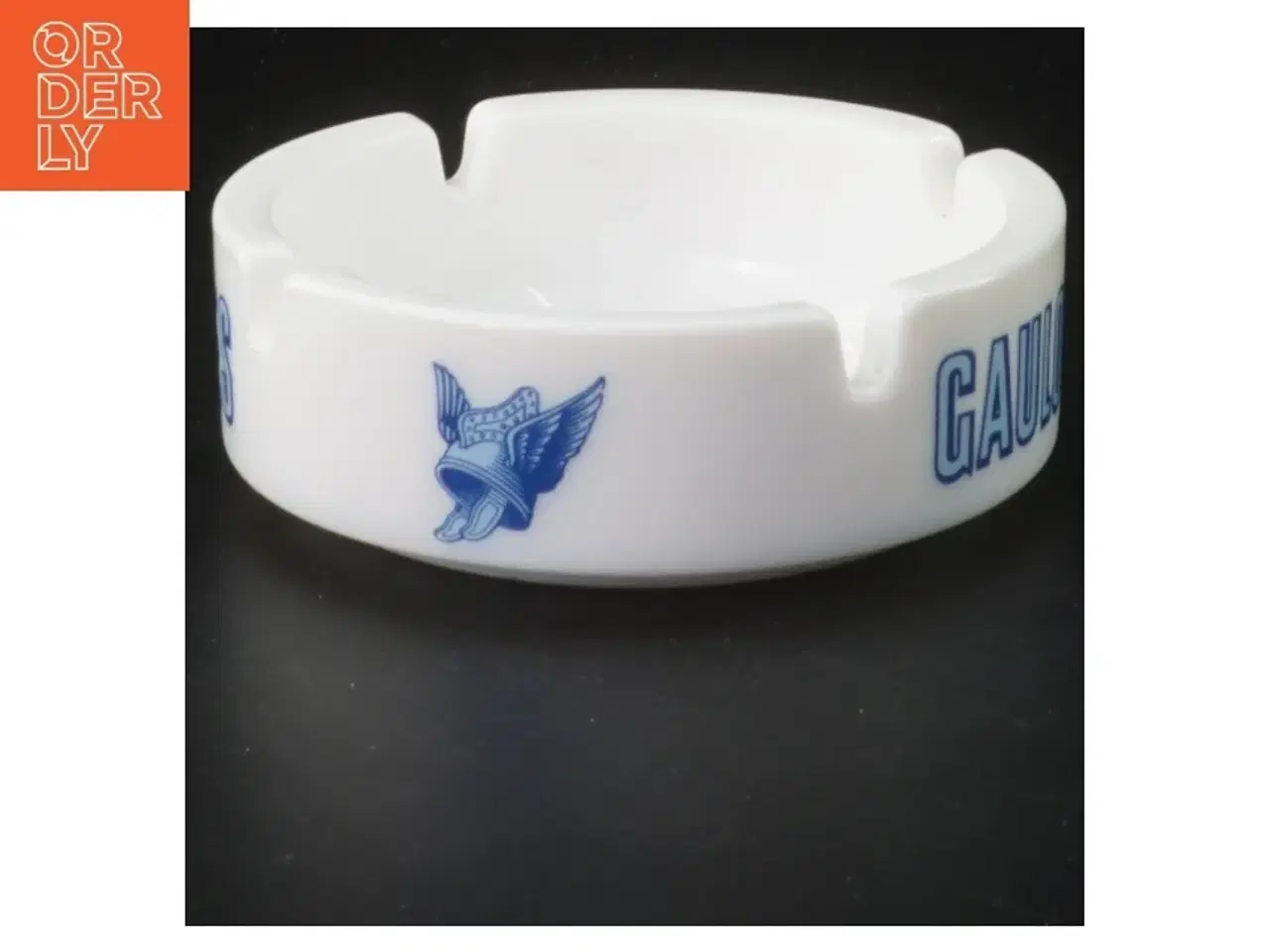 Billede 2 - Ældre reklameaskebæger fra Gauloises (str. Ø 10x3,5 cm)