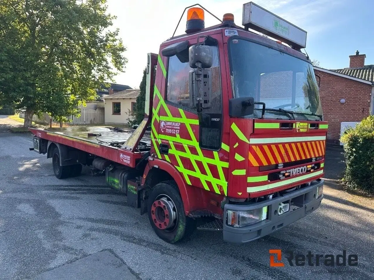 Billede 3 - Iveco med skyde lad grill og træk