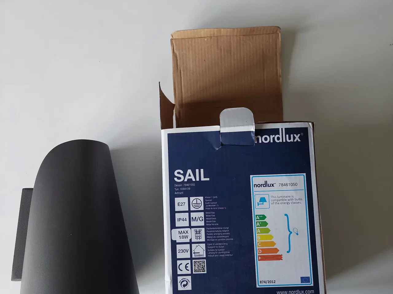 Billede 2 - Udendørs lampe SAIL fra Nordlux