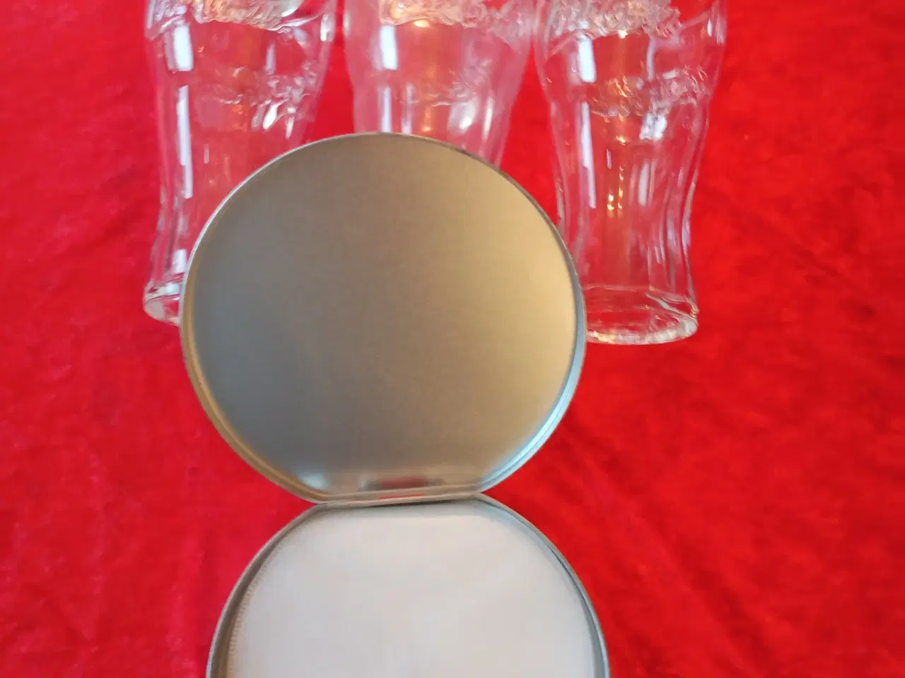 Billede 3 - 6 stk Coca cola glas + Coca cola cd dåse itui
