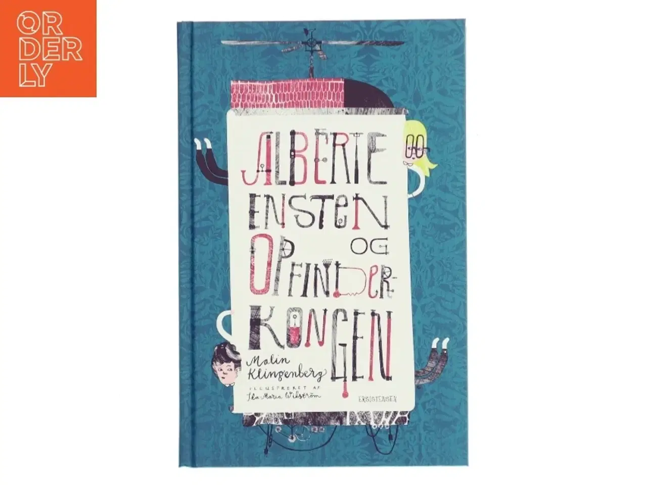 Billede 1 - Alberte Ensten og opfinderkongen af Malin Klingenberg (Bog)