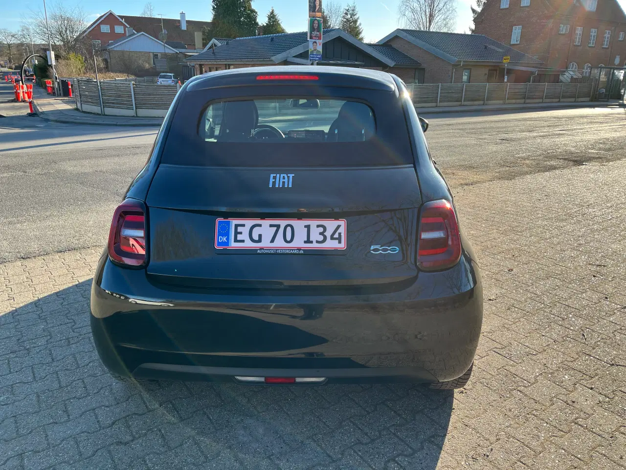 Billede 4 - Fiat 500e Cabriolet 