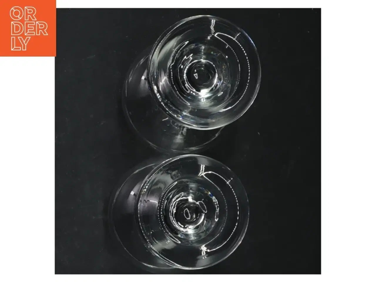 Billede 2 - Sæt med to glas (str. 13 cm. 2 styk)