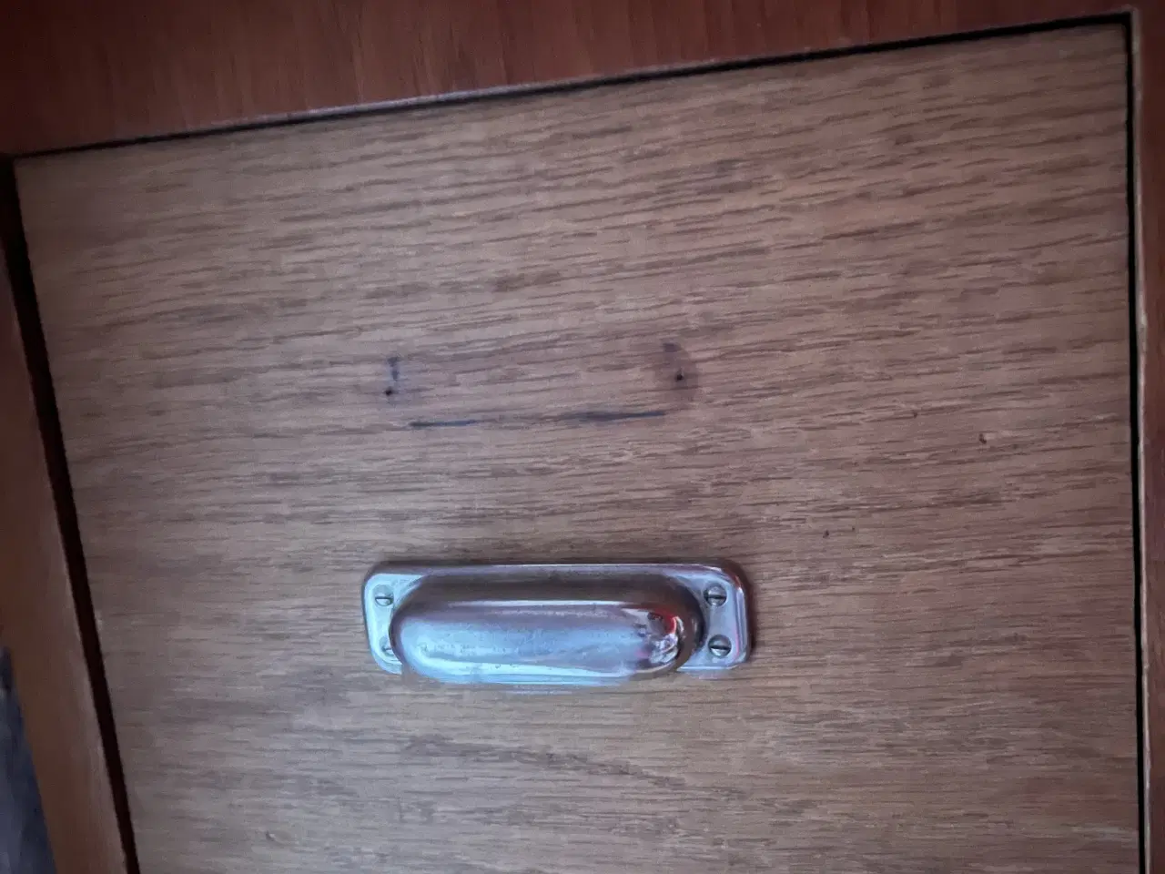 Billede 5 - Fin egetræs reol fra kontor