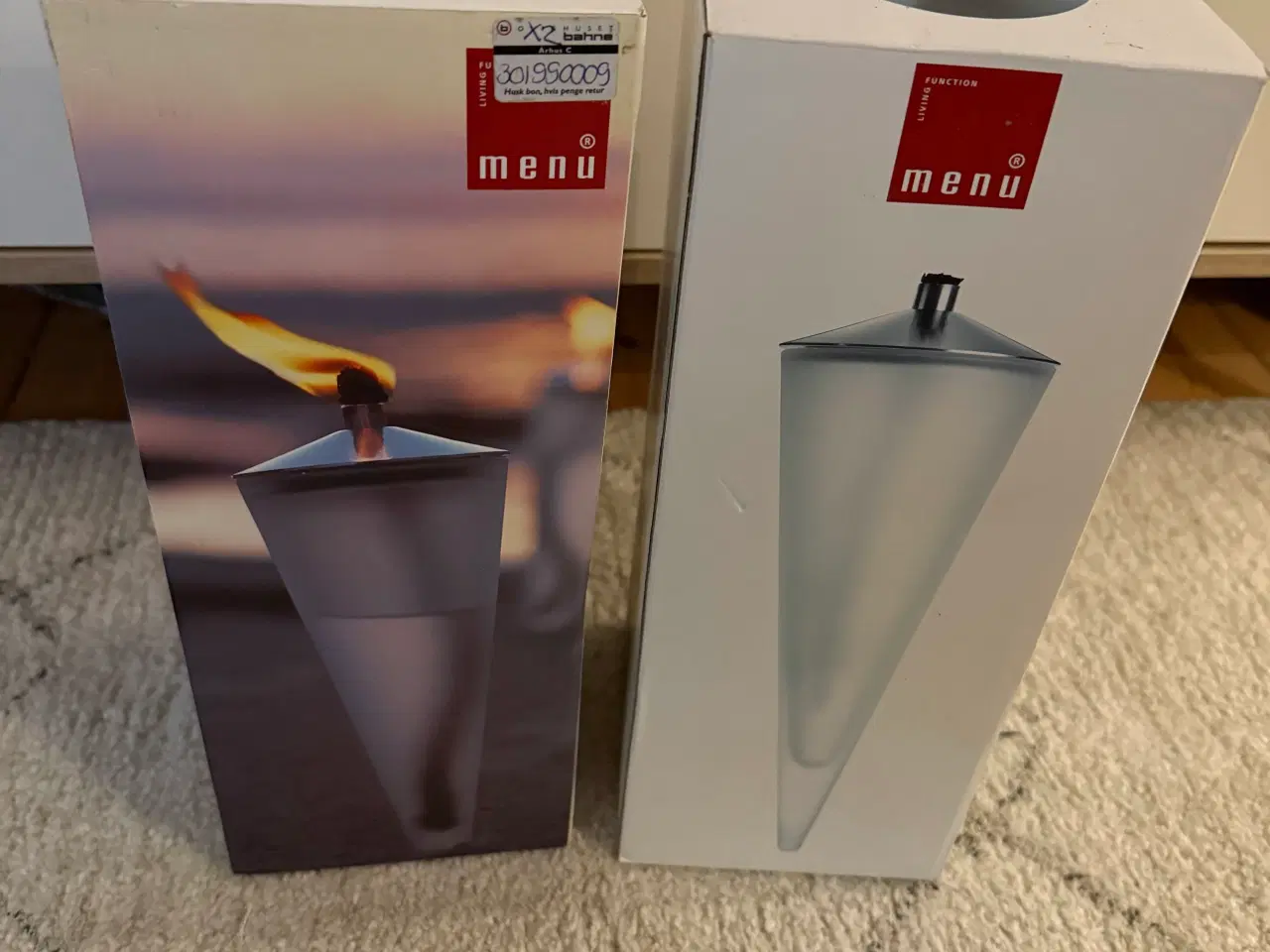 Billede 1 - Aldrig brugt menu olielamper 