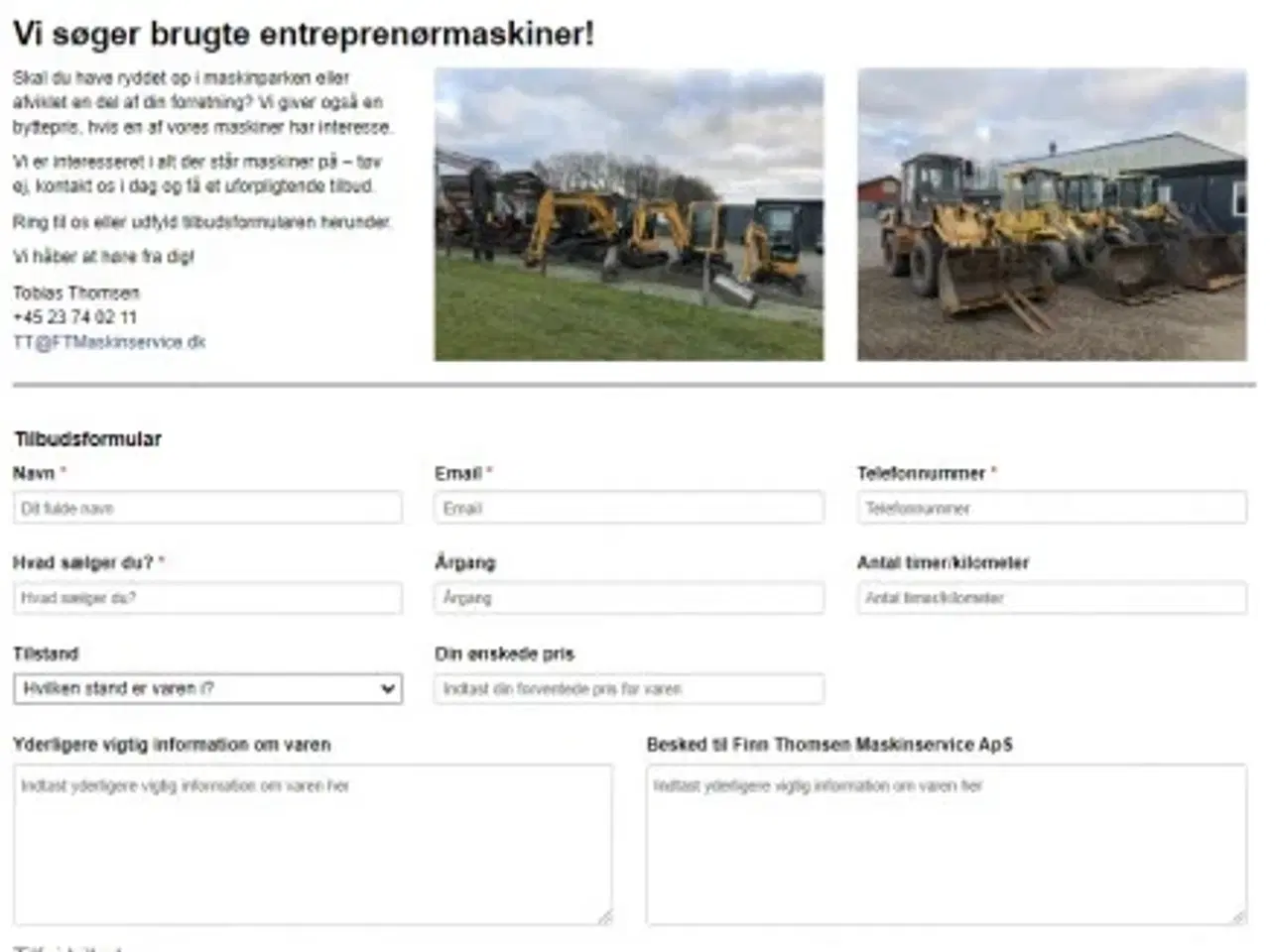 Billede 5 - Entreprenørmaskiner købes 