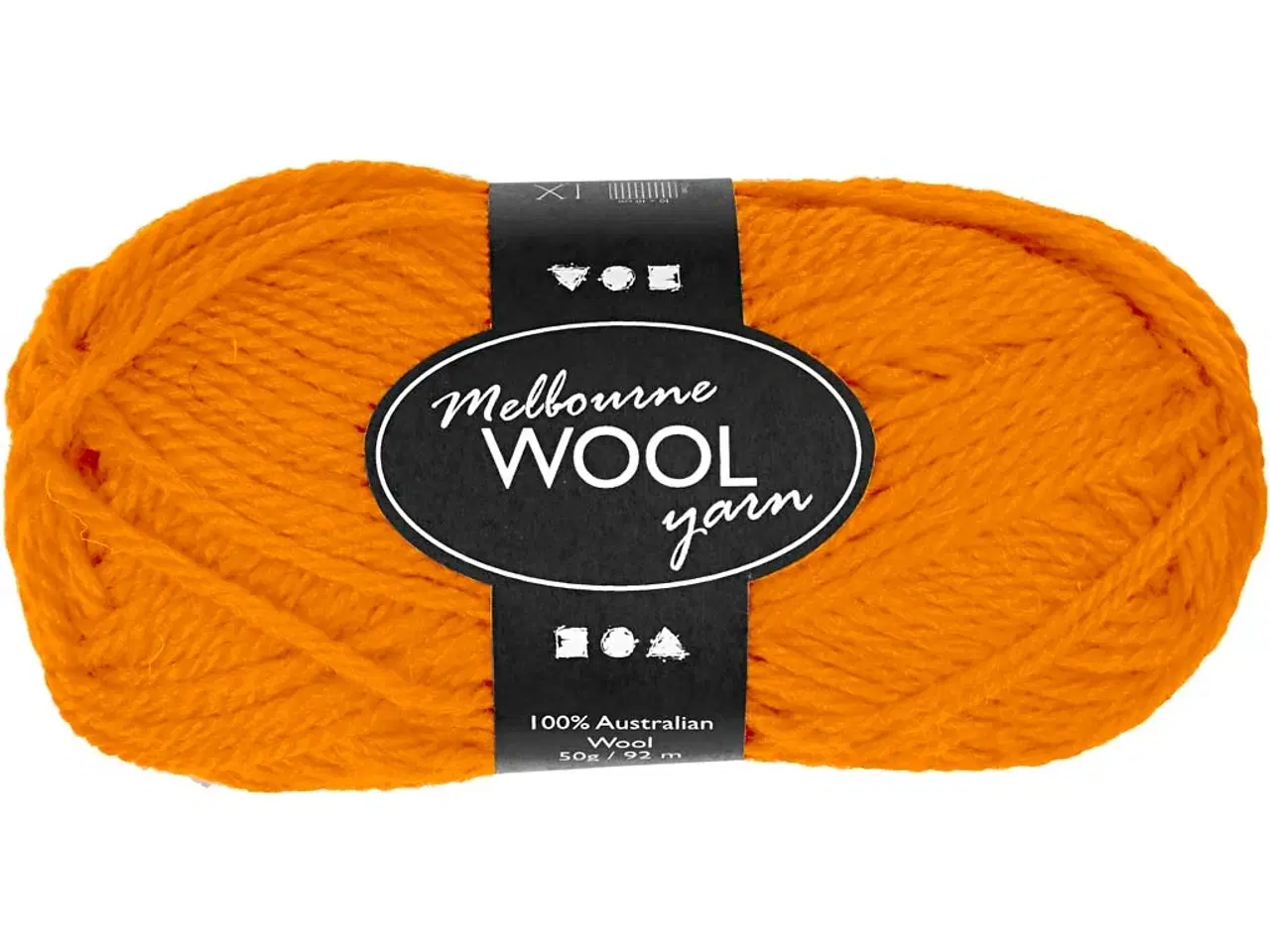 Billede 1 - Melbourne Uldgarn, L: 92 M, okker, 50g/ 1 ngl.