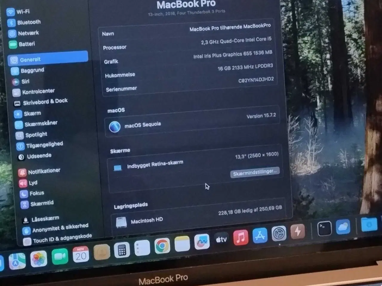 Billede 4 - MacBook Pro Touchbar 2018