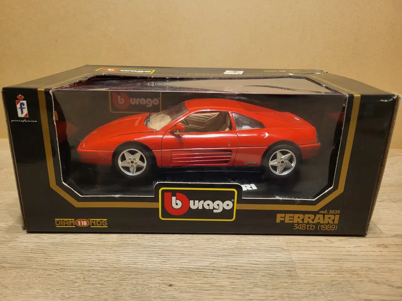 Billede 1 - Modelbil, Ferrari 348 TB 1989, skala 1/18