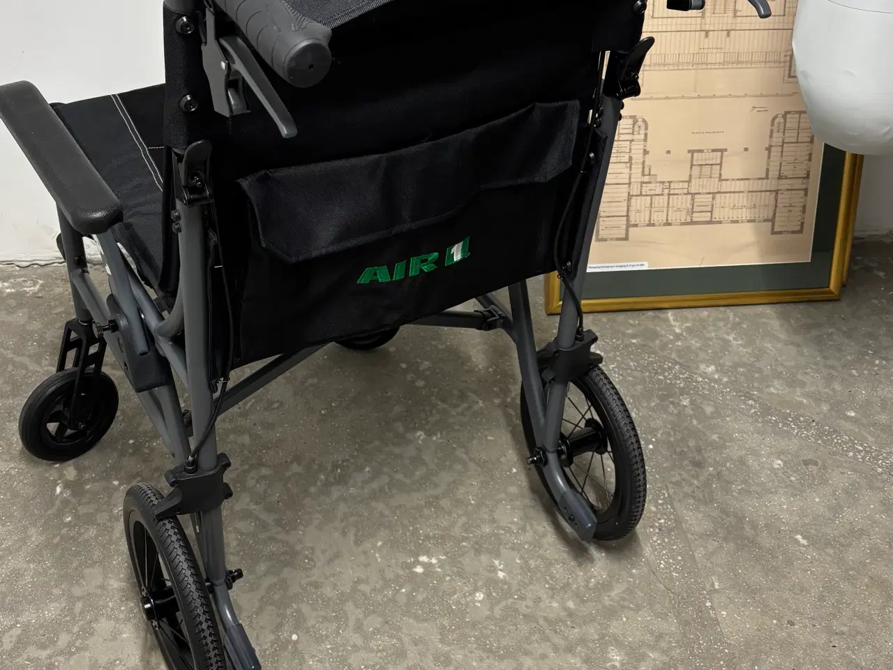 Billede 2 - Kørestol AIR 1 Magnesium Transport 9 kg