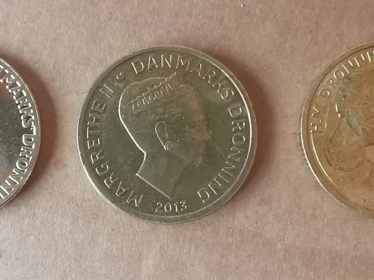 Billede 1 - 20Kr mønter fra 2013 2017 2022 50 års jubilæum osv