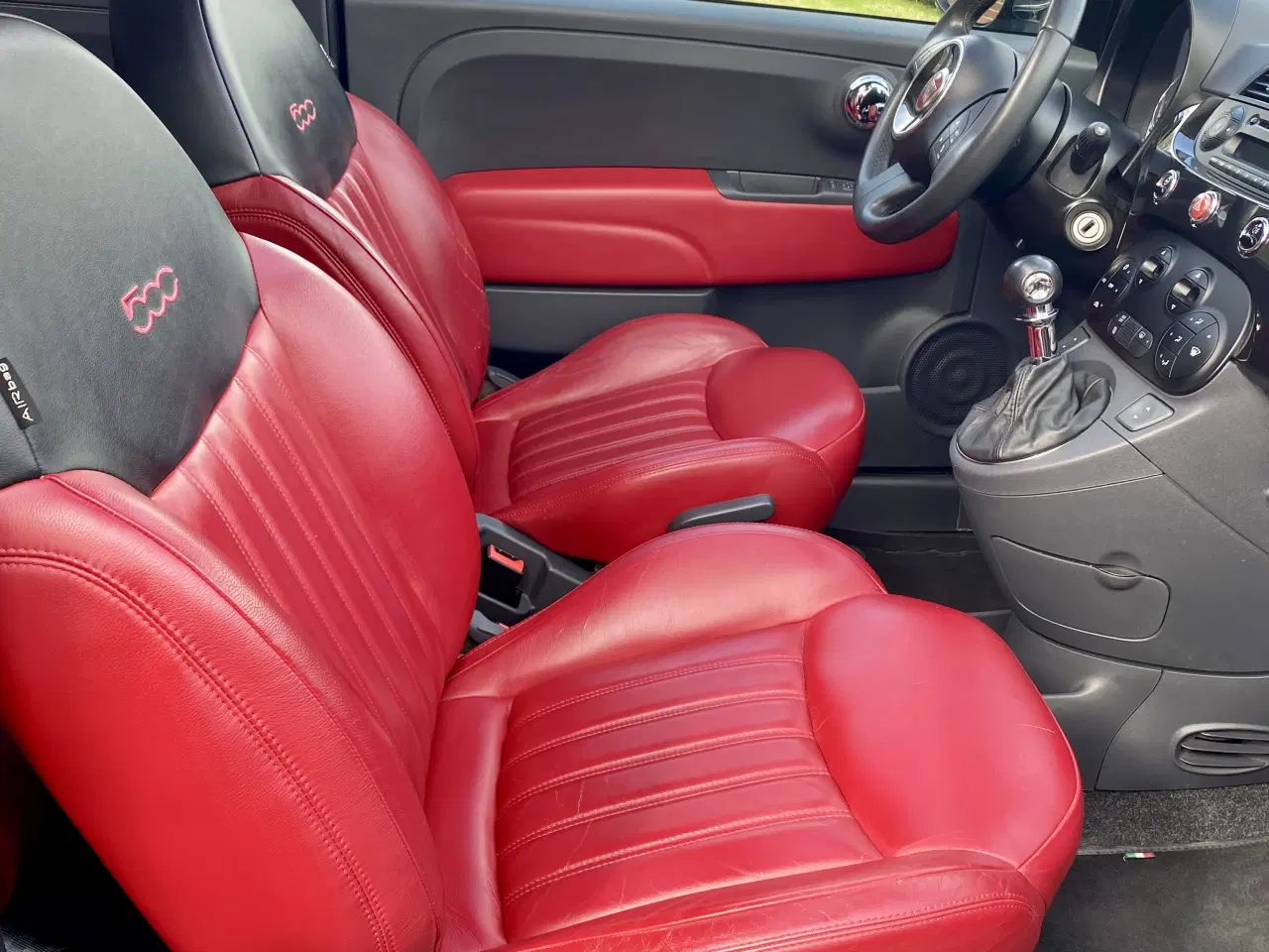 Billede 6 - Særdeles velholdt Fiat 500 Black Fire 1,2 69 HK