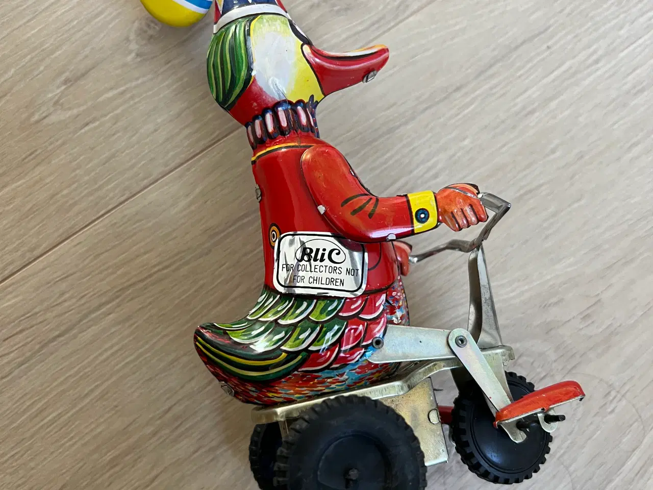Billede 4 - Blikpladelegetøj And på Trehjulet cykel