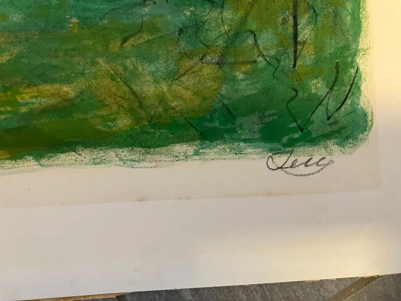 Billede 3 - Litografi Jens Nielsen