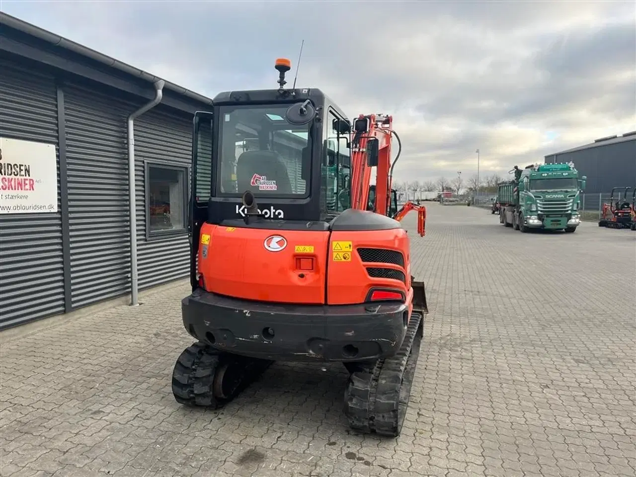 Billede 14 - Kubota Kx042-4 kipbar planer skovl