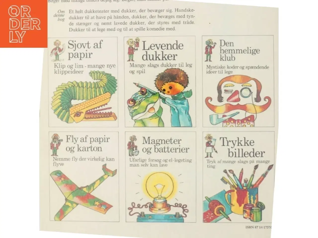 Billede 3 - Bog om kreativ leg med dukker fra Høst & Søn