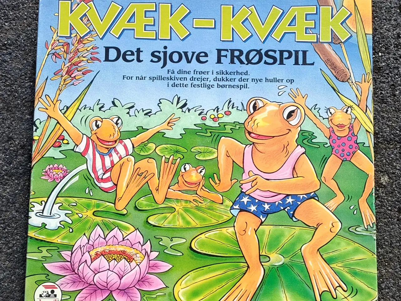 Billede 1 - Kvæk Kvæk det Sjove Frøspil Brætspil