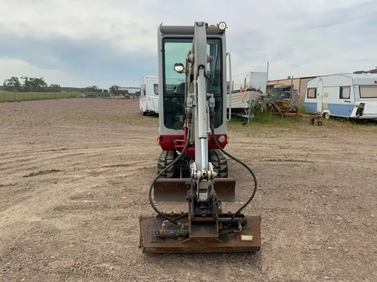 Billede 6 - Minigraver - Takeuchi TB014 med trailer