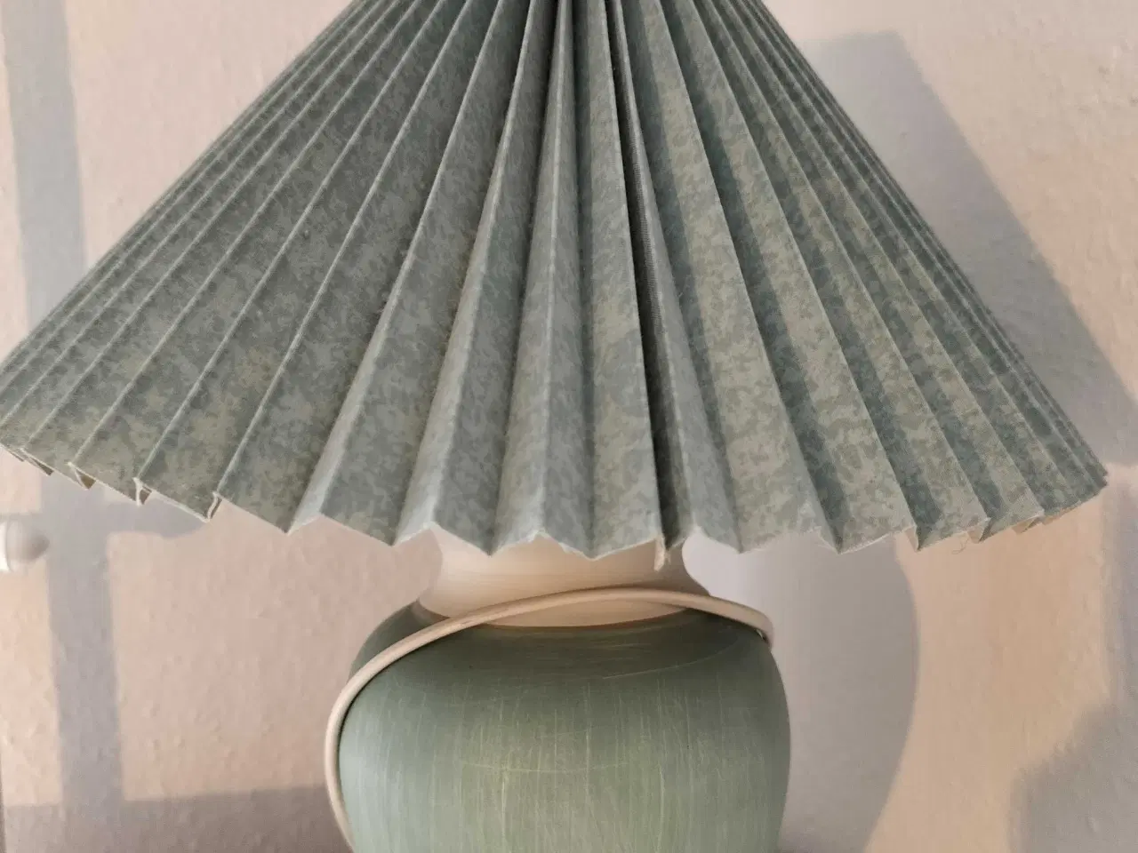 Billede 3 - Lampeskærm lamp - afbryd i bombestat