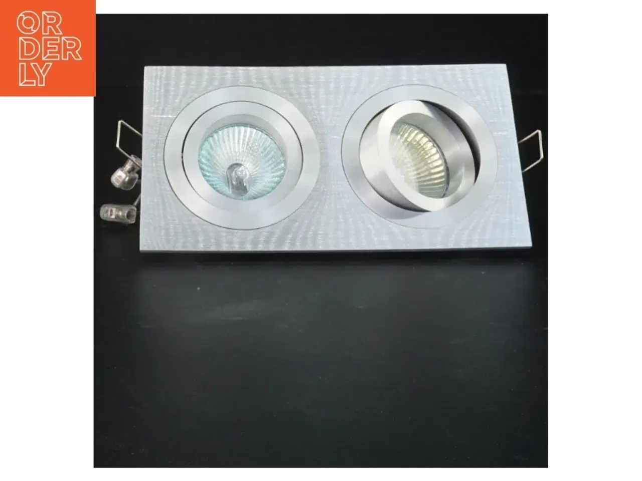 Billede 3 - Indbygningsspots (2x3 stk) (str. 17 x 9 cm)