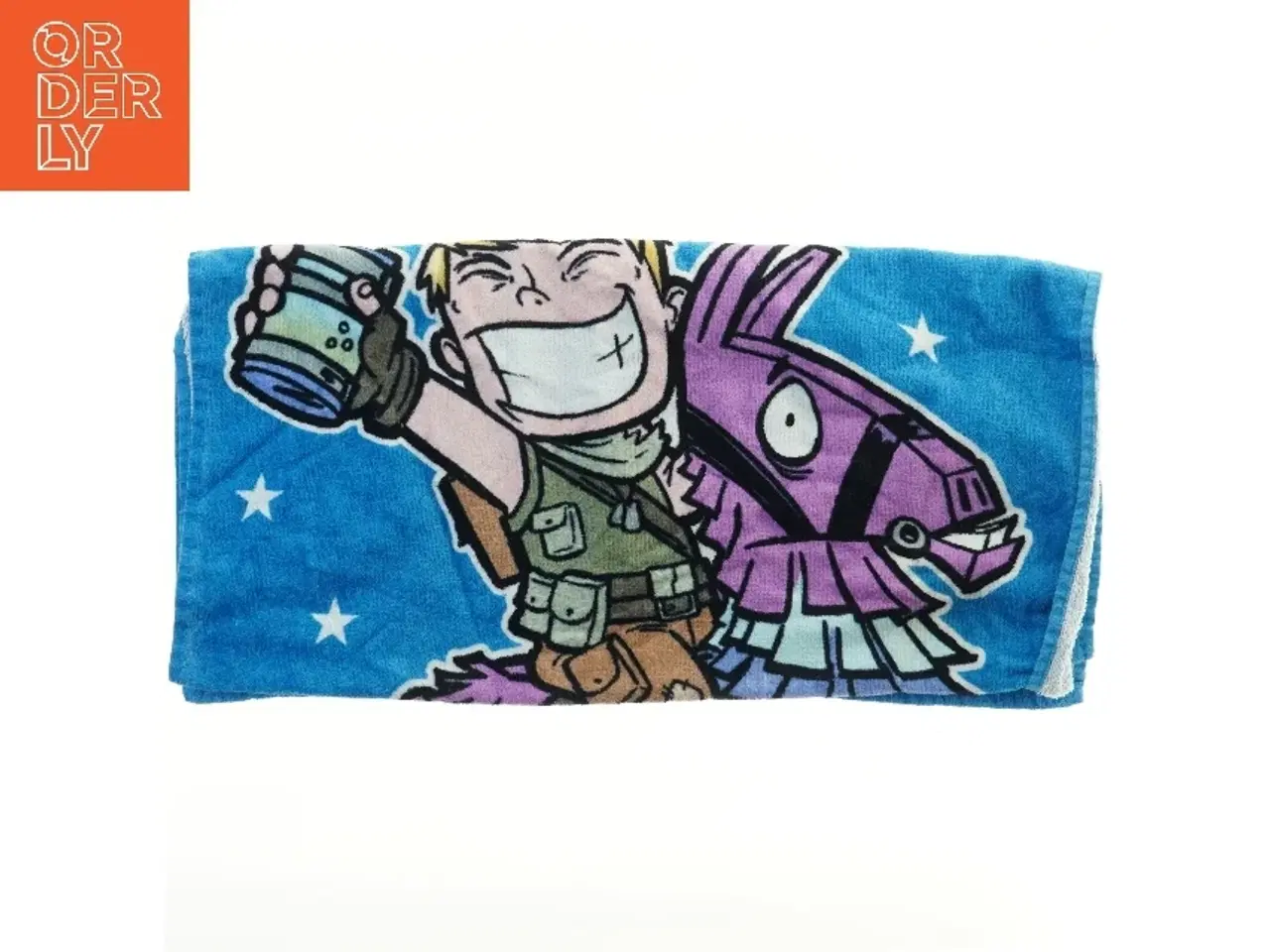 Billede 1 - Fortnite håndklæde med figurmotiv fra Fortnite (str. 68x134 cm)