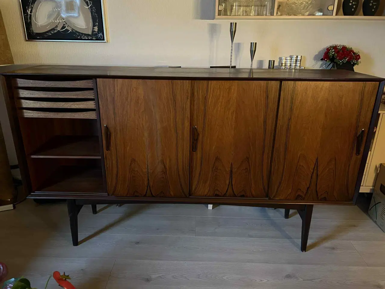 Billede 4 - Skænk i palisander. Flot og velholdt.