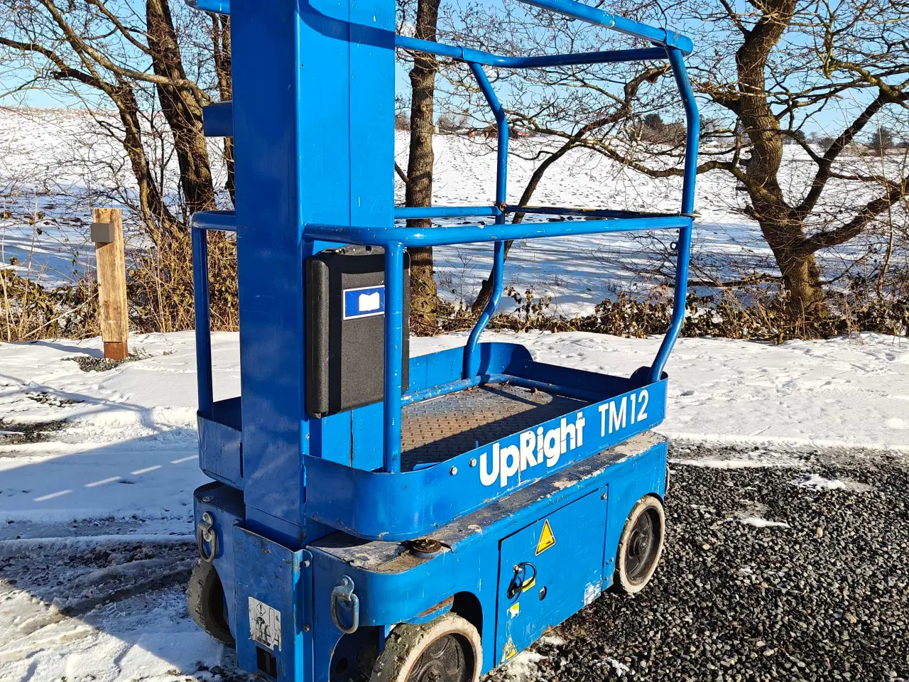 Billede 2 - UpRight Tm12 søjlelift 5,8mtr arbejdshøjde 