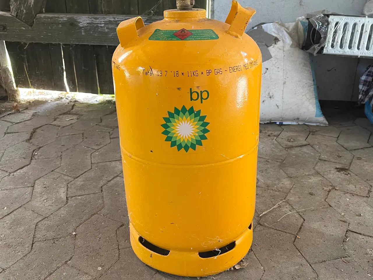 Billede 1 - gasflaske 11kg stål 