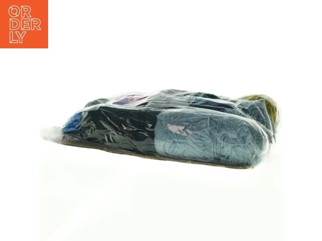 Billede 3 - Rester af strømpegarn i mange nuancer (285 gram)