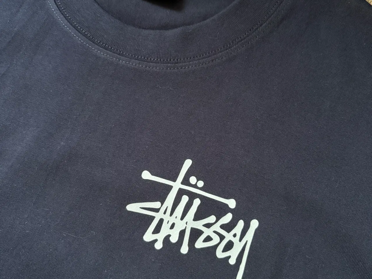 Billede 2 - Stussy Tshirt small mørke blå