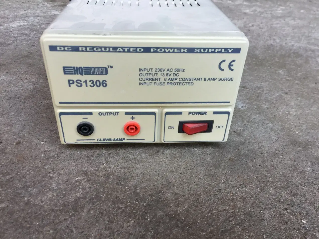 Billede 3 - Strømforsyning test udstyr 230/13,8V