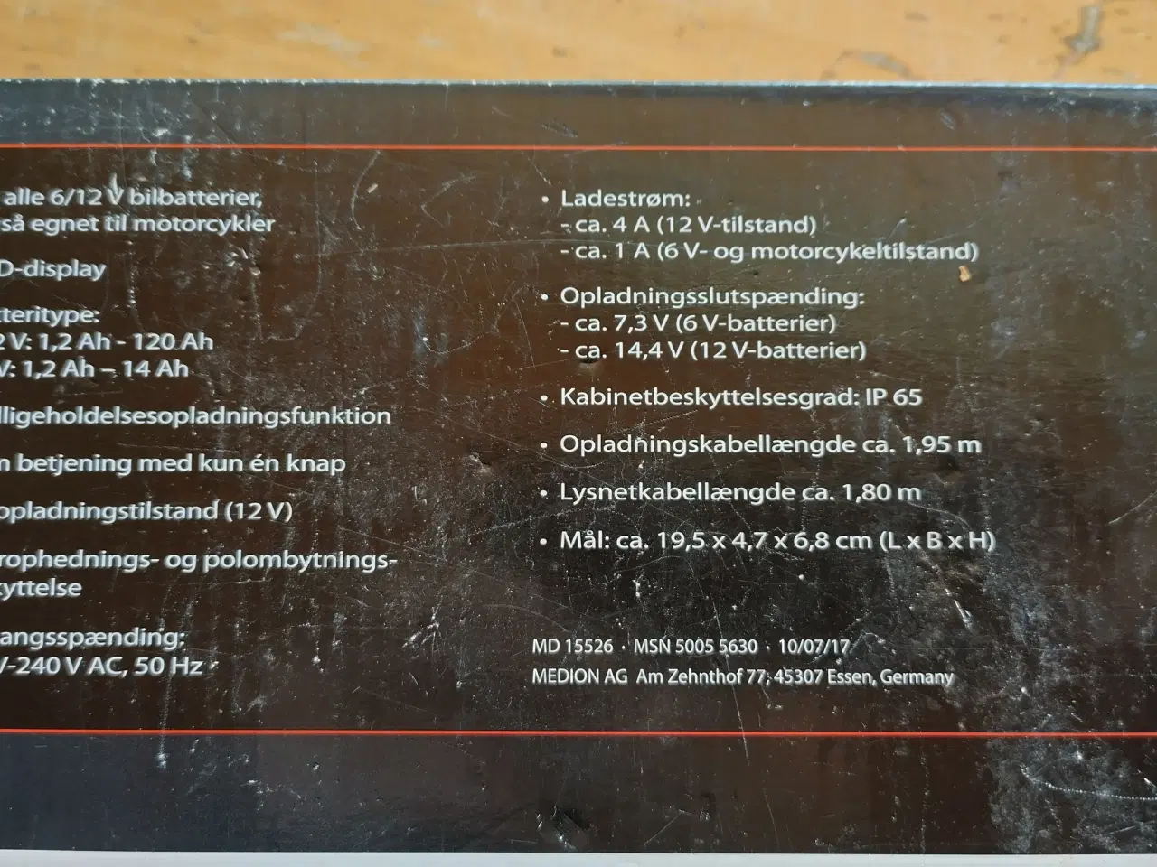 Billede 2 - Batteri lader 