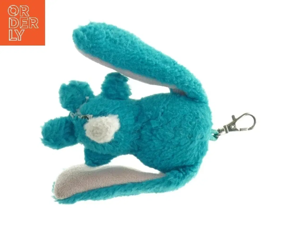 Billede 2 - Stofnøglering i form af kanin (str. 10 cm)