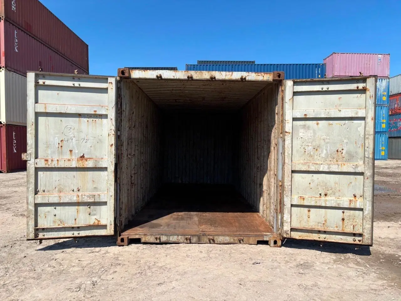 Billede 3 - 20 fods Container- ID: MSKU 381618-5 - Hvidovre